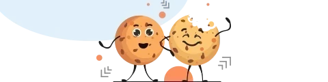 Ilustração sobre gerenciamento de cookies e dados